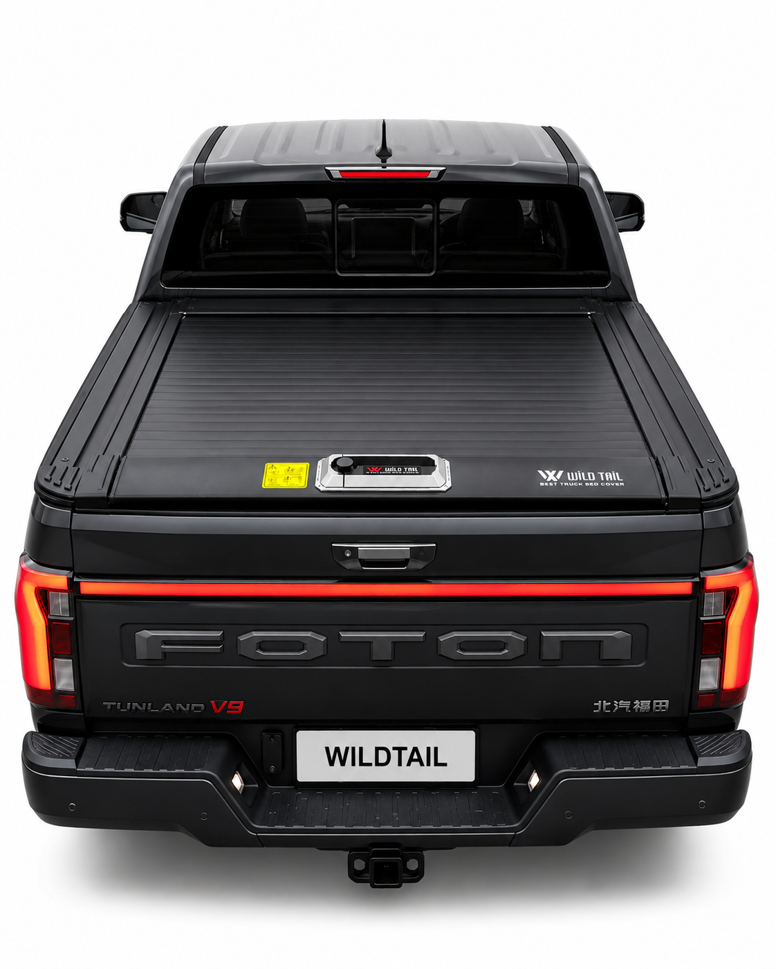 Wild Tail Foton V9 Manuel Sürgü Kasa Kapağı